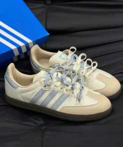 Adidas Samba OG Cream White Wonder Blue Like Auth