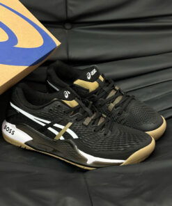 Giày Asics Gel Resolution 9 Black Camel Likeauth