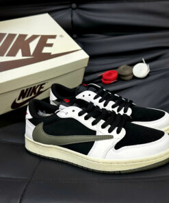 Giày Nike Air Jordan 1 Low Travis Scott ‘Olive’ Like Auth