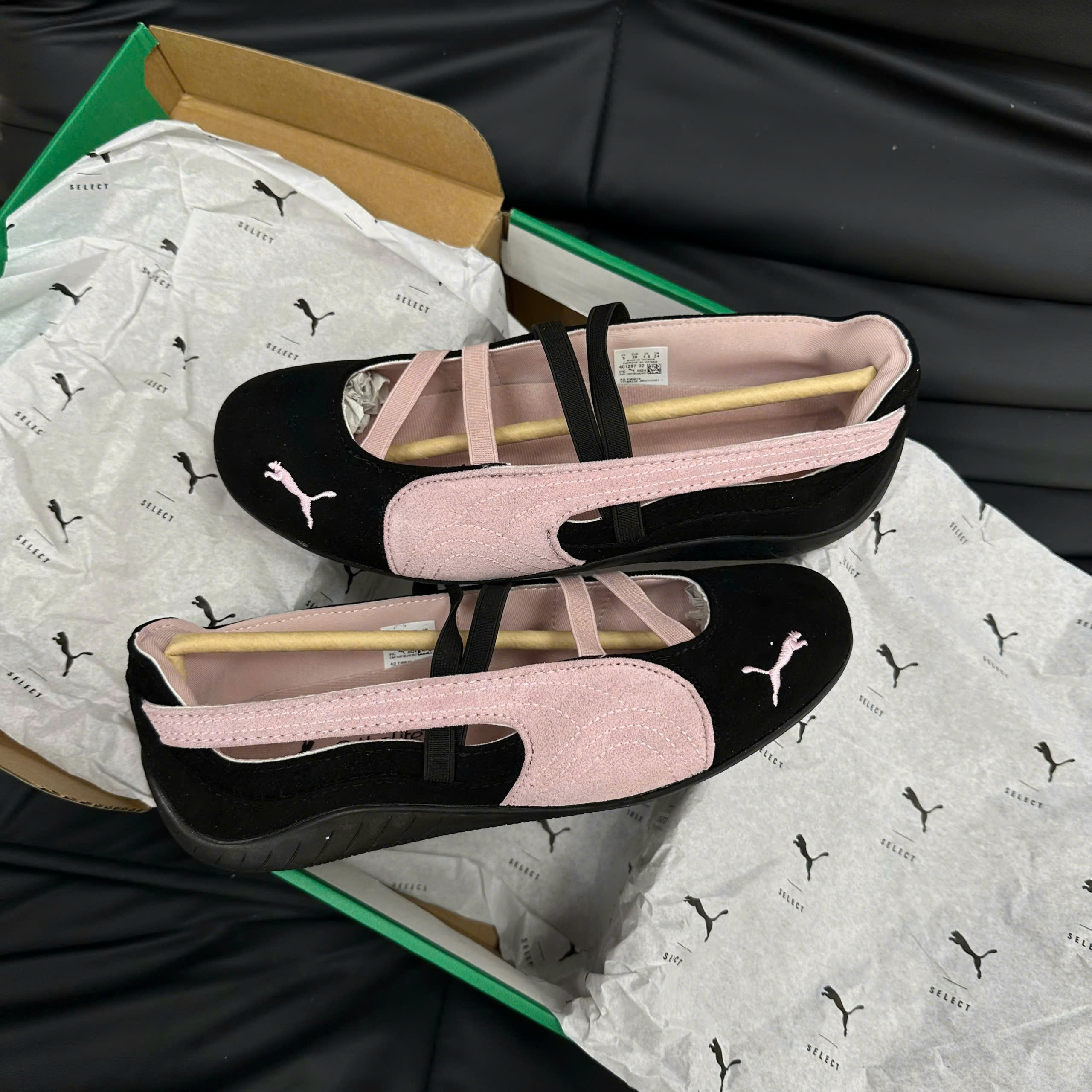 Giày Puma Ballet Đen Likeauth
