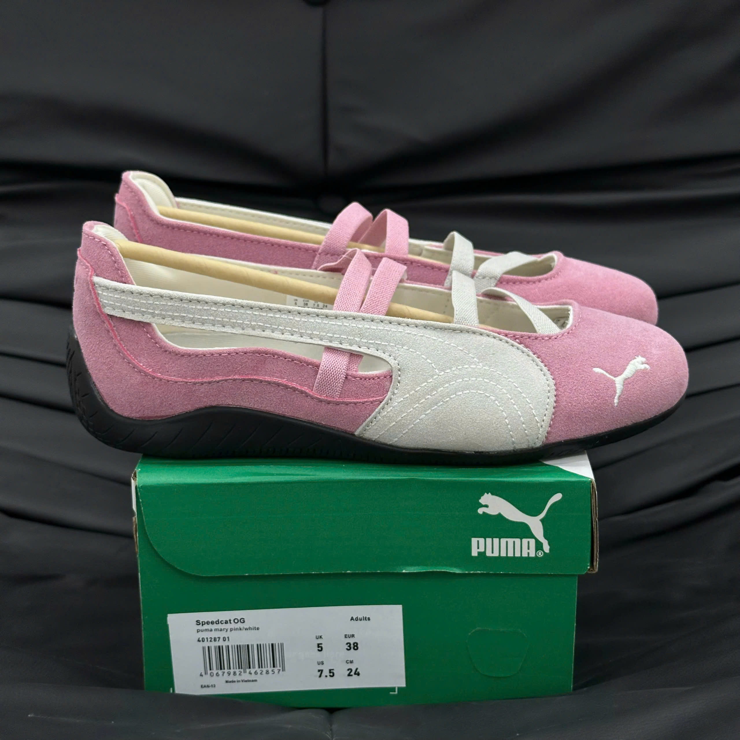 Giày Puma Ballet Hồng Likeauth
