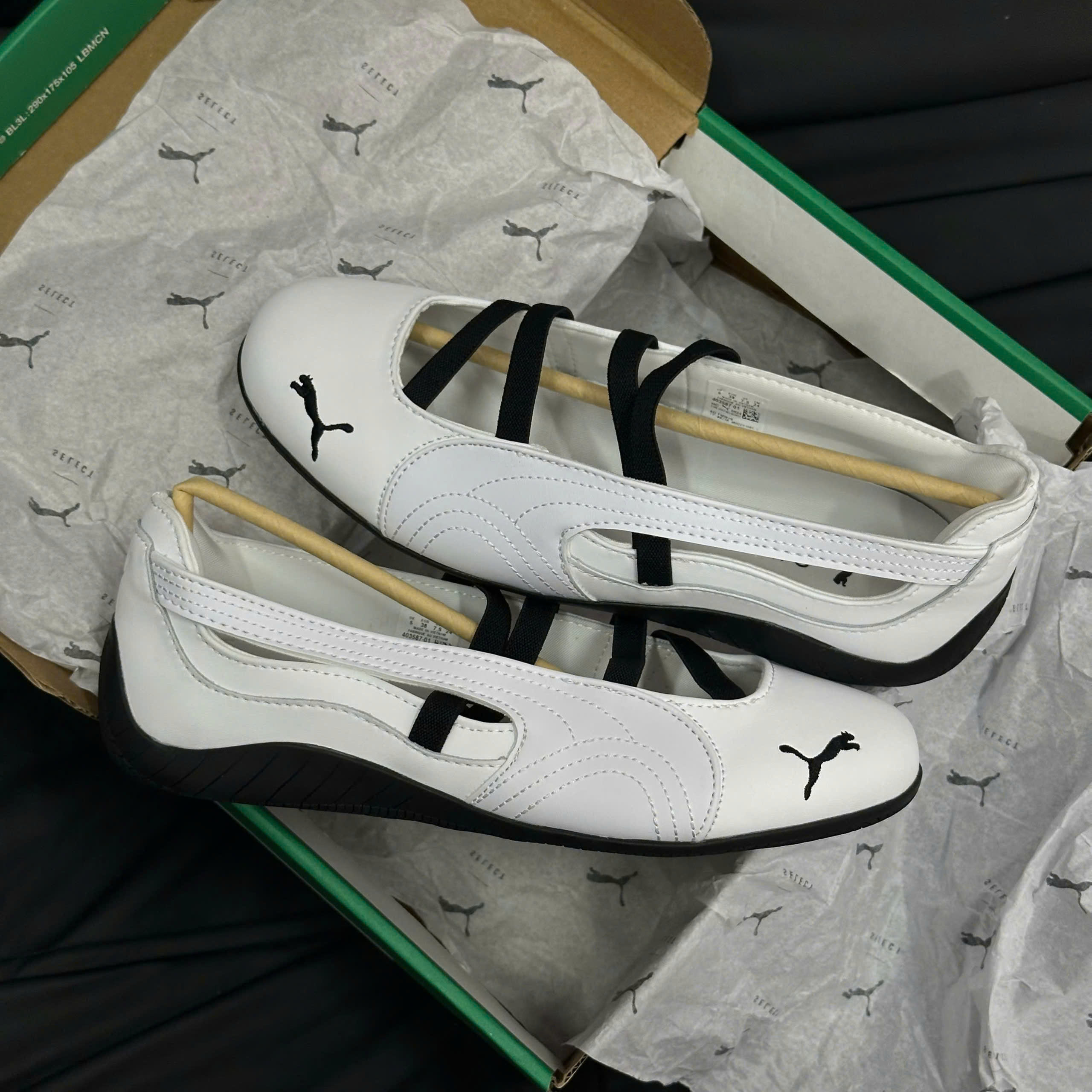 Giày Puma Ballet Trắng Likeauth
