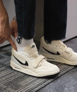 Nike Air Jordan Legacy 312 Low Coconut Black | Giày Jordan 312 Low Đen Kem