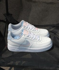 Giày Giày Nike Air Force 1 Low White Foam Pink Best Quality – AF1 Trắng Hồng Sneaker