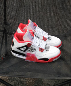 Giày Nike Air Jordan 4 Retro OG Fire Red BestQuality – Sneaker Chính Hãng Phối Đỏ Trắng
