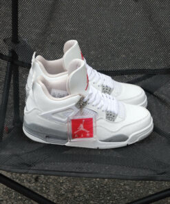 Giày Nike Air Jordan 4 Retro White Oreo BestQuality – Sneaker Trắng Xám